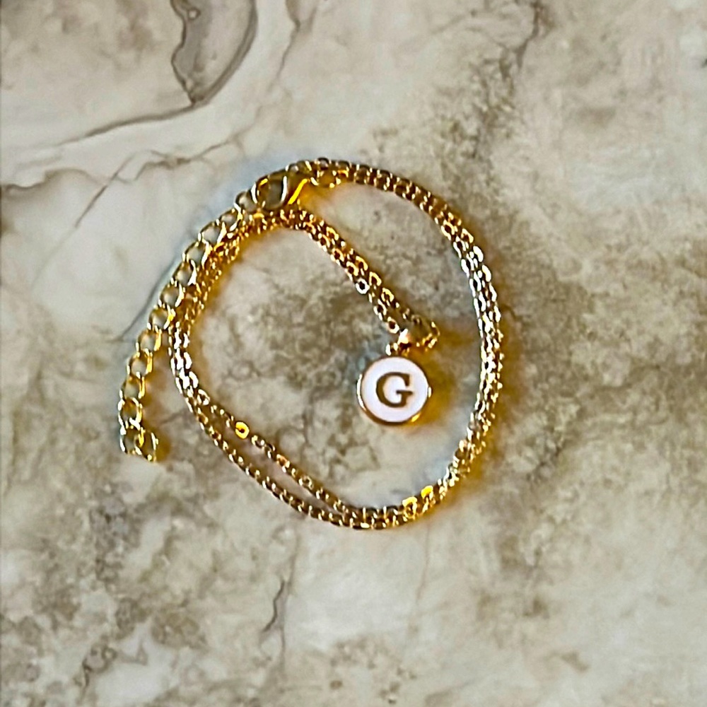 G Letter Necklace